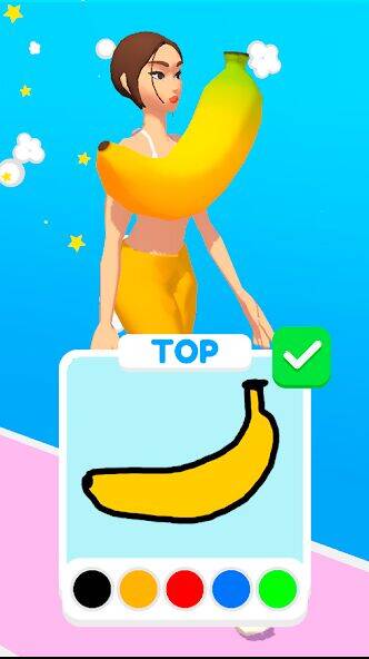 Скачать взломанную Draw Dress! [Много денег] MOD apk на Андроид