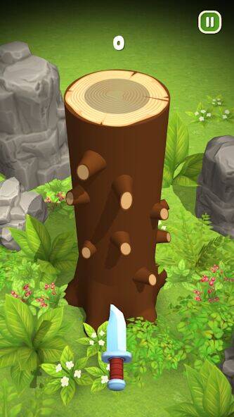 Скачать взломанную Wood Chopping [Много монет] MOD apk на Андроид