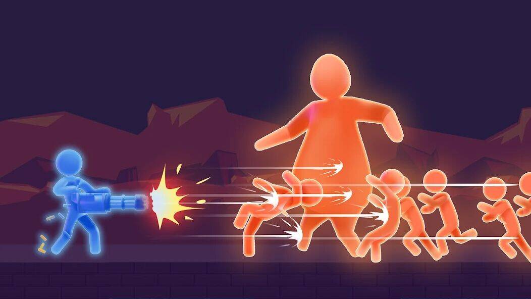 Скачать взломанную Stick Fighter: Battle Stickman [Много монет] MOD apk на Андроид