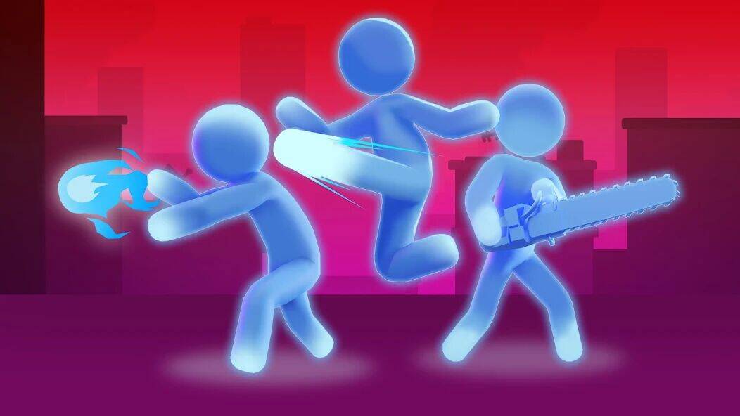 Скачать взломанную Stick Fighter: Battle Stickman [Много монет] MOD apk на Андроид
