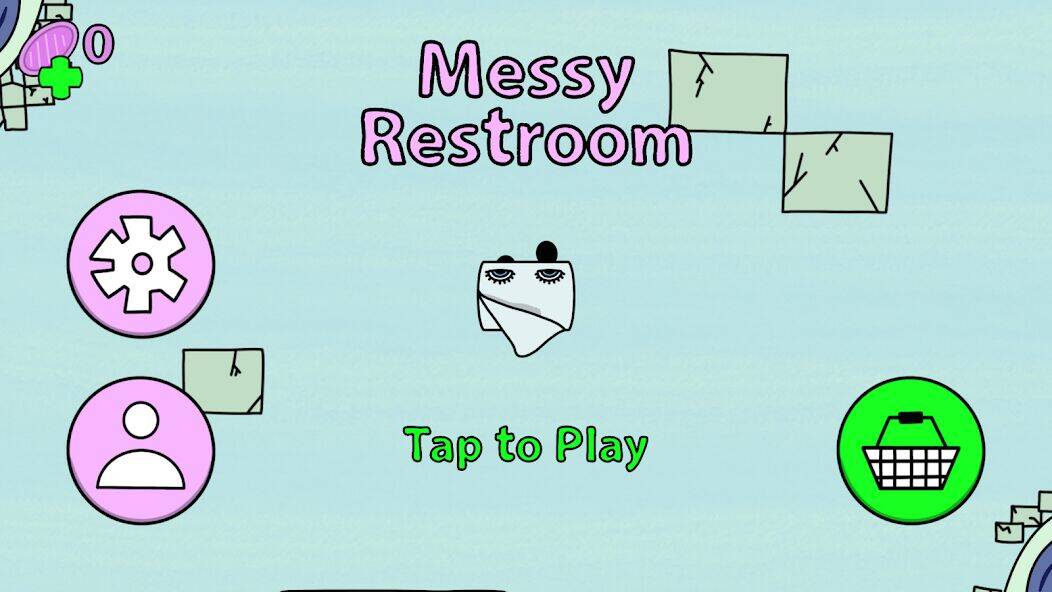 Скачать взломанную Messy Restroom [Много денег] MOD apk на Андроид