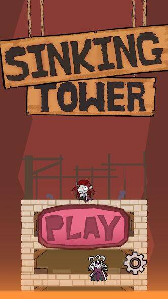 Скачать взломанную Sinking Tower [Много монет] MOD apk на Андроид