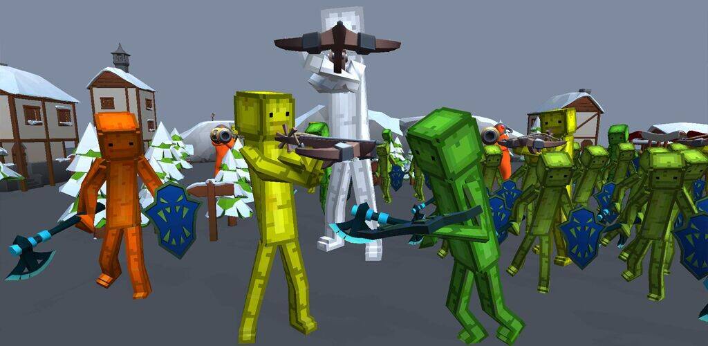 Скачать взломанную Battle Playground Monsters [Бесплатные покупки] MOD apk на Андроид