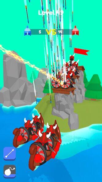 Скачать взломанную Merge Archers: лучники мердж [Мод меню] MOD apk на Андроид