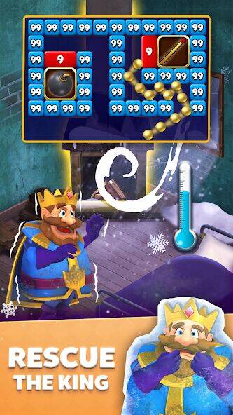 Скачать взломанную Bricks Royale-Brick Balls Game [Много монет] MOD apk на Андроид