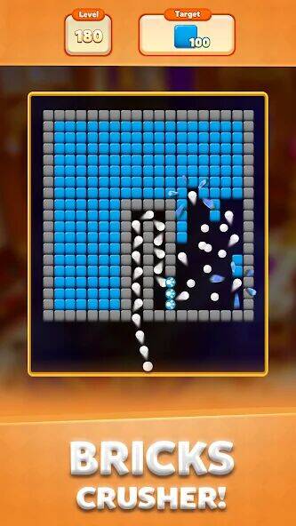 Скачать взломанную Bricks Royale-Brick Balls Game [Много монет] MOD apk на Андроид