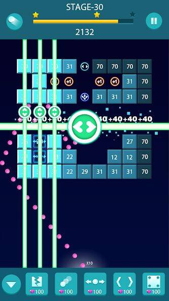 Скачать взломанную Кирпичный шарик [Много денег] MOD apk на Андроид