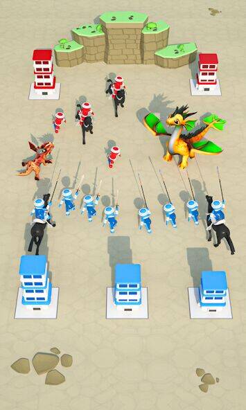 Скачать взломанную Merge And Conquer [Мод меню] MOD apk на Андроид