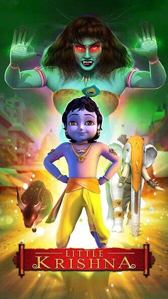 Скачать взломанную Little Krishna [Много монет] MOD apk на Андроид
