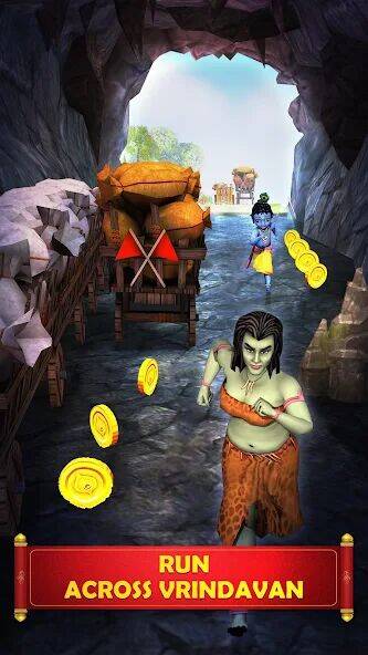 Скачать взломанную Little Krishna [Много монет] MOD apk на Андроид