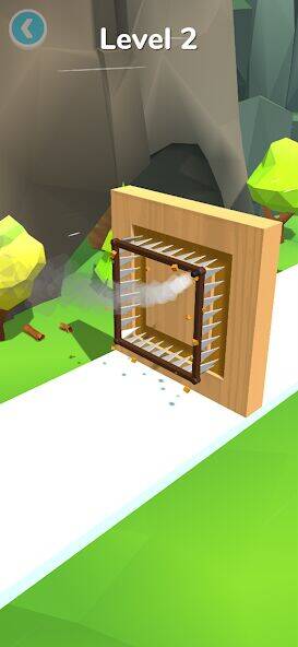 Скачать взломанную Wood Cutter - Saw [Много денег] MOD apk на Андроид