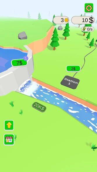 Скачать взломанную Water Power [Много денег] MOD apk на Андроид