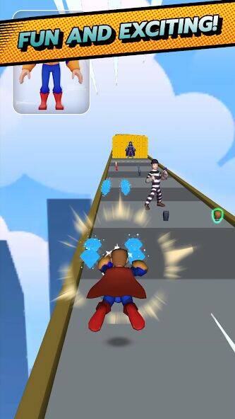 Скачать взломанную Power Up: вызов супергероя [Бесплатные покупки] MOD apk на Андроид
