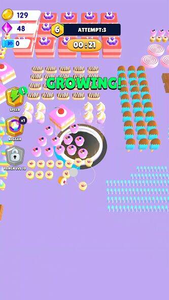 Скачать взломанную Hole and Fill: Collect Master! [Много монет] MOD apk на Андроид
