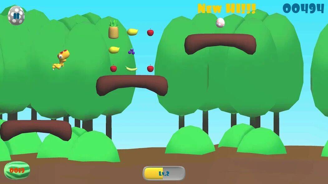 Скачать взломанную Dinosaur Run [Много денег] MOD apk на Андроид