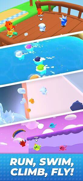 Скачать взломанную Pocket Champs: 3D-гонки [Много монет] MOD apk на Андроид