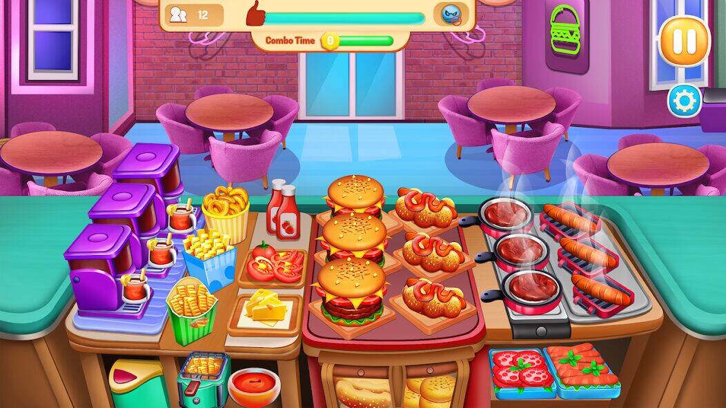 Скачать взломанную Ресторанный магнат [Много монет] MOD apk на Андроид