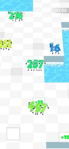 Скачать взломанную Numbers.io: Ловкие Циферки [Мод меню] MOD apk на Андроид