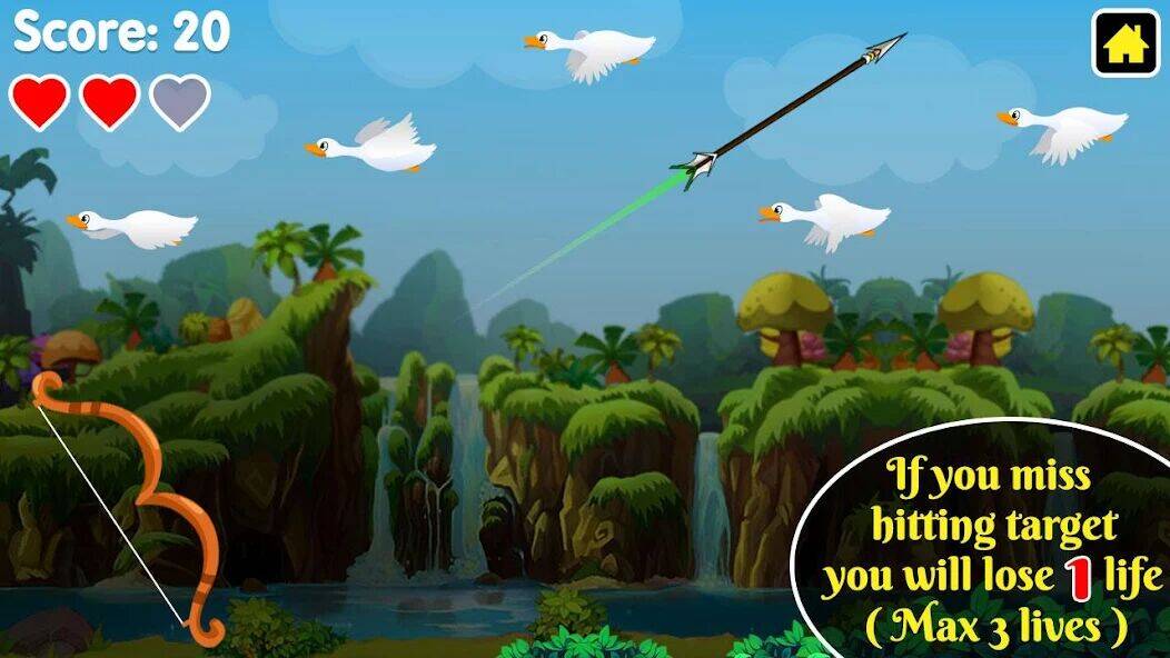 Скачать взломанную Duck Hunting [Много монет] MOD apk на Андроид