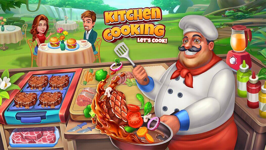 Скачать взломанную Приготовление еды - ресторана [Много денег] MOD apk на Андроид