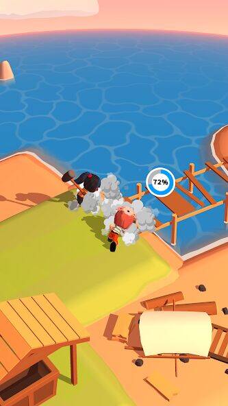 Скачать взломанную Stranded Island [Бесплатные покупки] MOD apk на Андроид