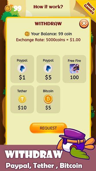 Скачать взломанную Flap To Earn [Мод меню] MOD apk на Андроид