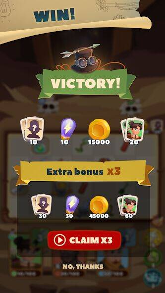 Скачать взломанную Merge Battles: сражения РПГ [Много монет] MOD apk на Андроид