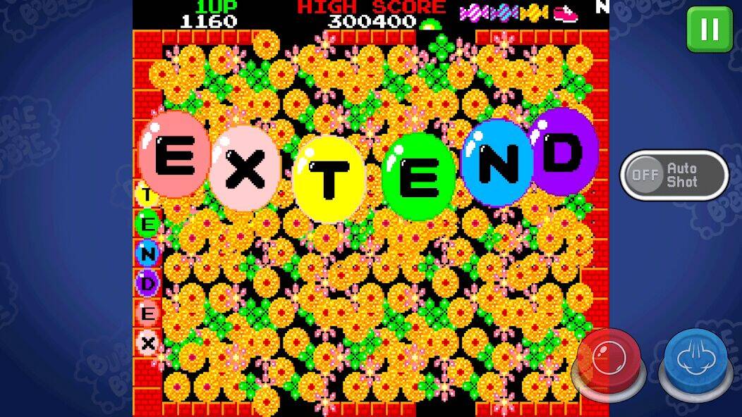 Скачать взломанную BUBBLE BOBBLE classic [Бесплатные покупки] MOD apk на Андроид