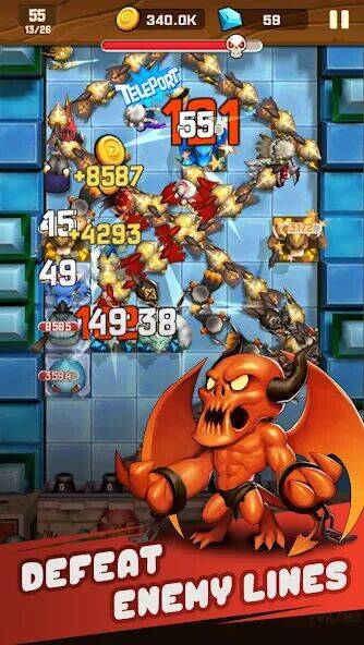 Скачать взломанную Monster Breaker Hero [Много денег] MOD apk на Андроид