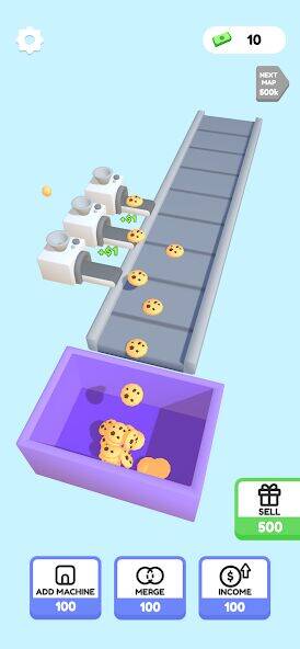 Скачать взломанную Dessert Factory Idle [Много монет] MOD apk на Андроид