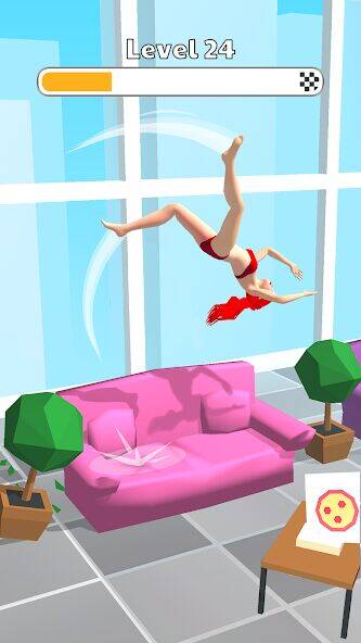 Скачать взломанную Human Flip: Игра Флип Мастер [Мод меню] MOD apk на Андроид