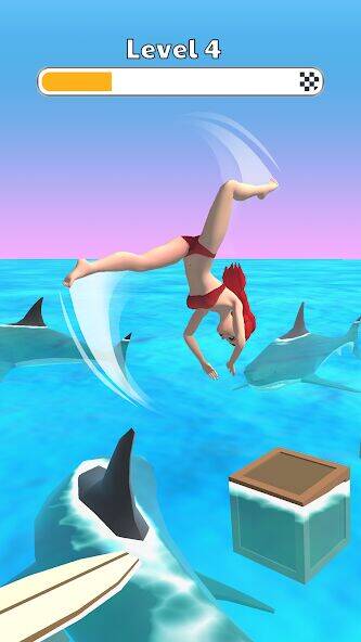 Скачать взломанную Human Flip: Игра Флип Мастер [Мод меню] MOD apk на Андроид