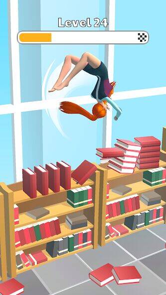 Скачать взломанную Human Flip: Игра Флип Мастер [Мод меню] MOD apk на Андроид