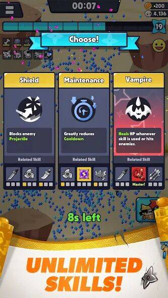 Скачать взломанную Ninja Survivors Online [Много денег] MOD apk на Андроид