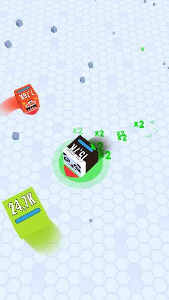 Скачать взломанную CubeZone.io [Бесплатные покупки] MOD apk на Андроид