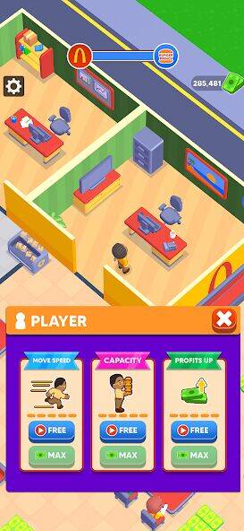 Скачать взломанную My Burger Shop Games [Много монет] MOD apk на Андроид