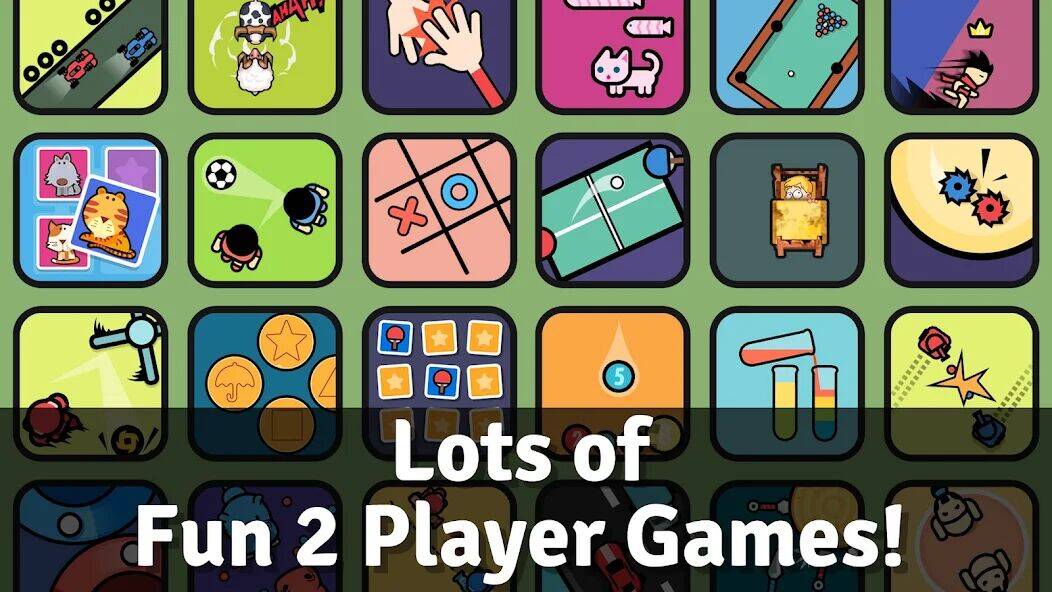 Скачать взломанную Игры На Двоих: игры для друзей [Много денег] MOD apk на Андроид