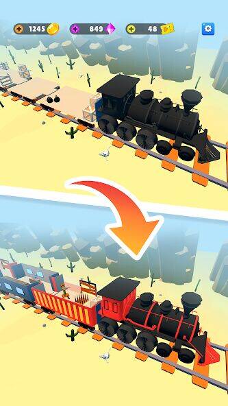 Скачать взломанную Train Defense: Зомби Игра [Много монет] MOD apk на Андроид
