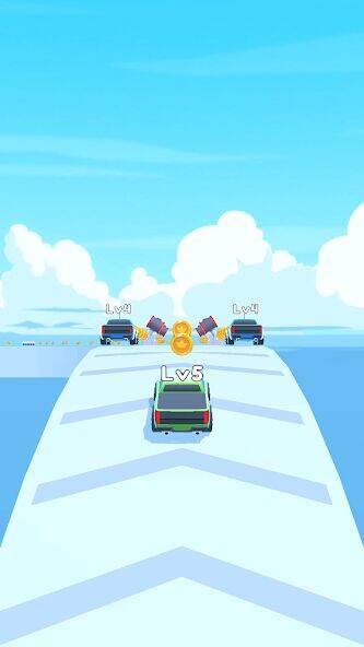 Скачать взломанную Merge Car Run [Мод меню] MOD apk на Андроид