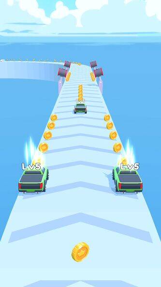 Скачать взломанную Merge Car Run [Мод меню] MOD apk на Андроид