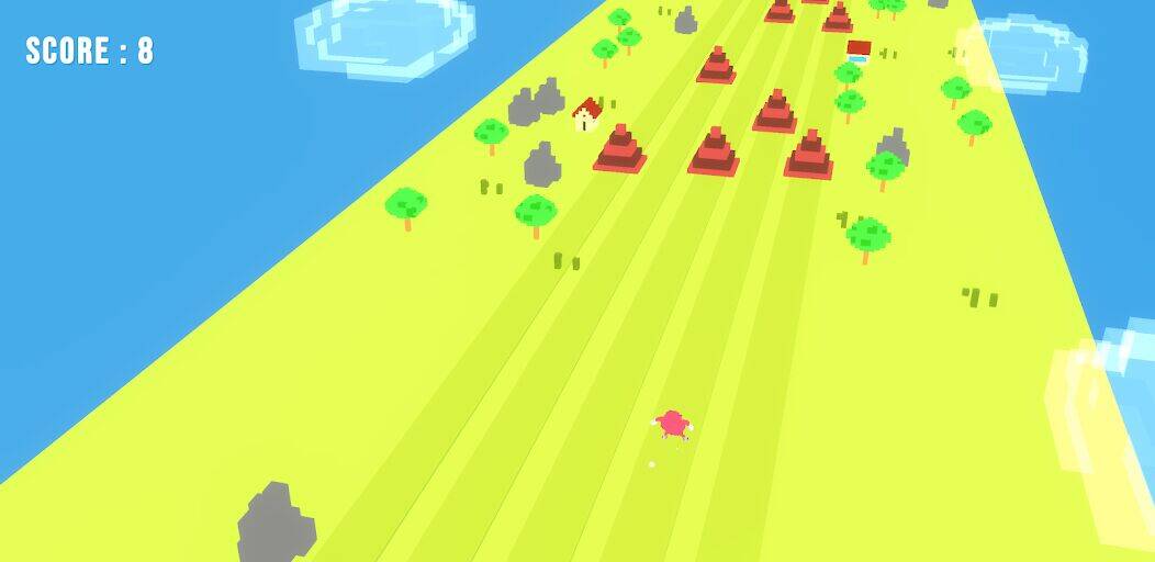 Скачать взломанную Sanic Run 3D [Много монет] MOD apk на Андроид