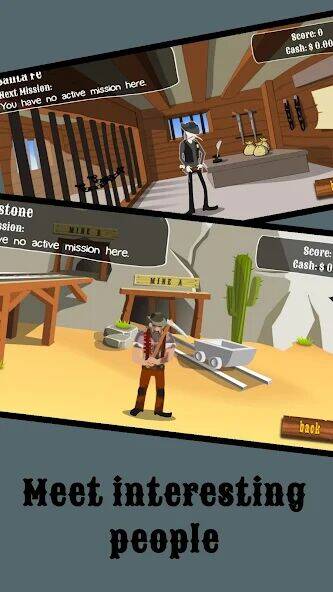 Скачать взломанную El Gringo: Wild West Cowboy [Бесплатные покупки] MOD apk на Андроид