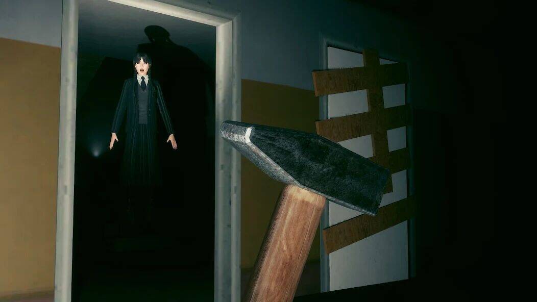 Скачать взломанную Wednesday Addams scary Game [Много денег] MOD apk на Андроид