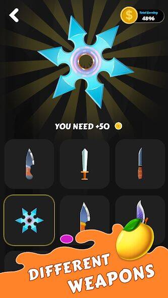 Скачать взломанную Fruit Cut Master - Crazy Slash [Бесплатные покупки] MOD apk на Андроид