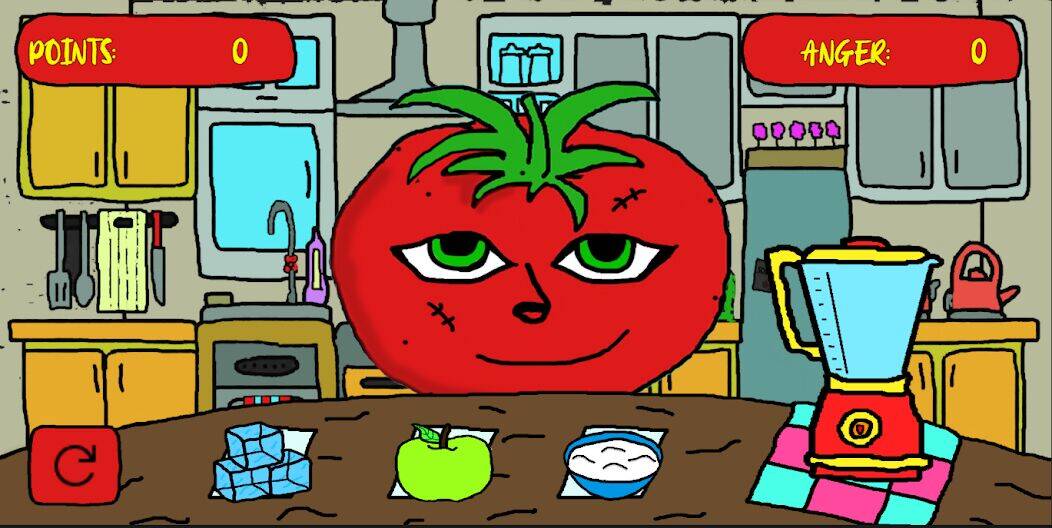 Скачать взломанную Mr Hungry Tomato [Много денег] MOD apk на Андроид