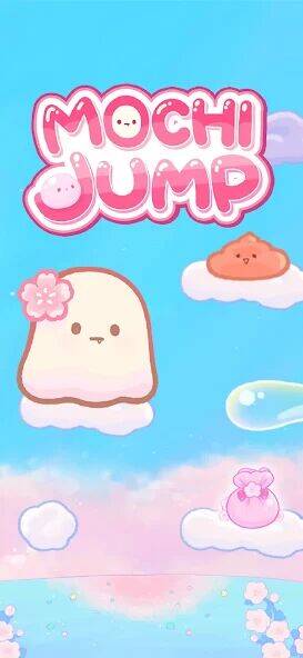 Скачать взломанную Mochi Jump - Into infinity [Мод меню] MOD apk на Андроид