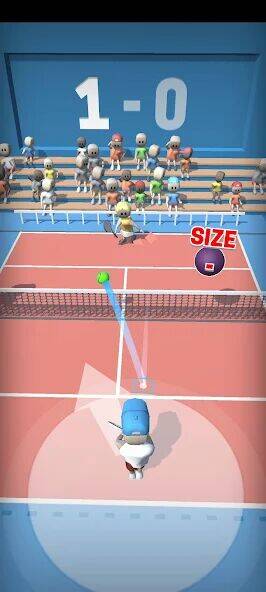 Скачать взломанную Deuce Hit! (Tennis) [Много денег] MOD apk на Андроид
