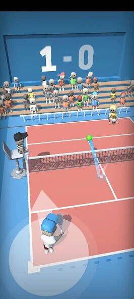 Скачать взломанную Deuce Hit! (Tennis) [Много денег] MOD apk на Андроид