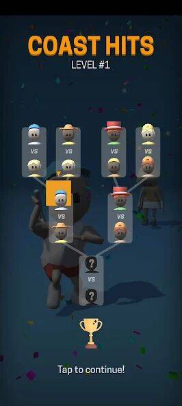 Скачать взломанную Deuce Hit! (Tennis) [Много денег] MOD apk на Андроид
