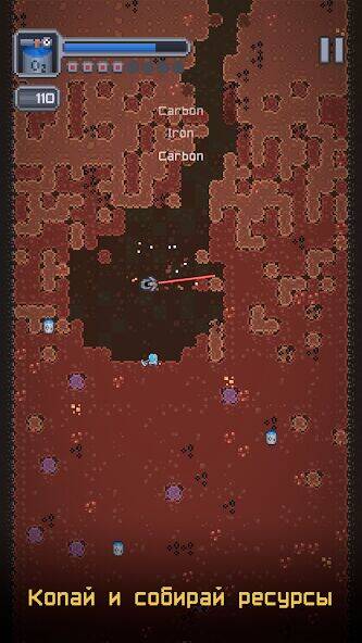 Скачать взломанную Dig Odyssey Копатель в космосе [Много монет] MOD apk на Андроид